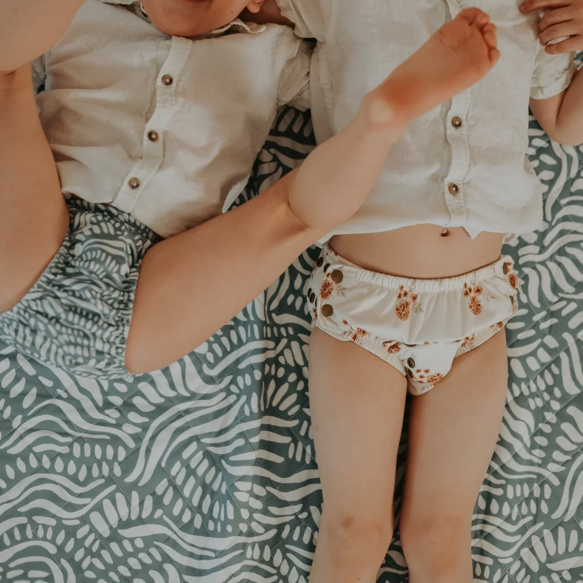 Messy Baby Play Mat | Sea Drifter [Quilted] - Image 3