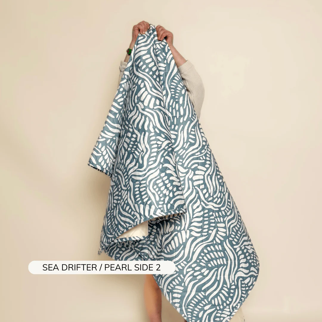 Messy Baby Play Mat | Sea Drifter [Quilted] - Image 7