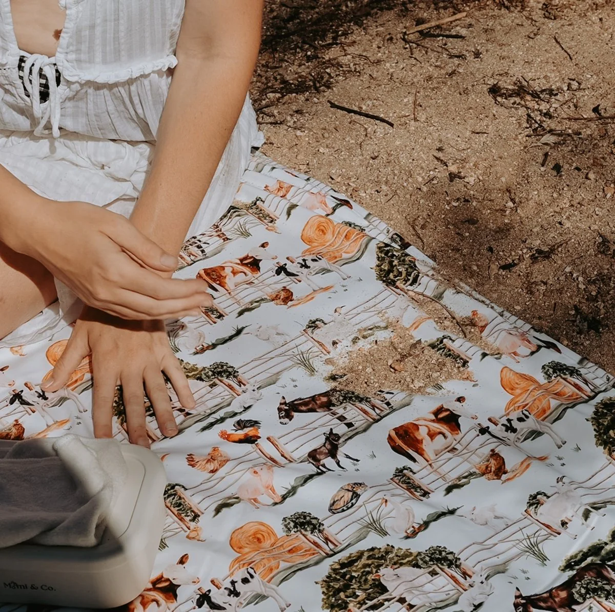 Messy Baby Play Mat | Picnic Time - Image 5