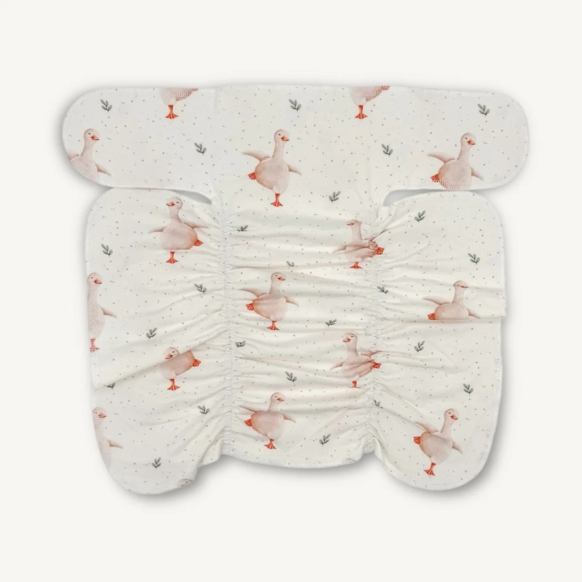 Newborn Stretchy Cotton Preflat | Goose - Image 4