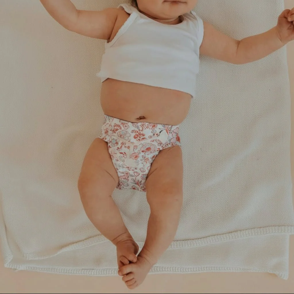 Newborn Stretchy Cotton Preflat | Madelyn - Image 3