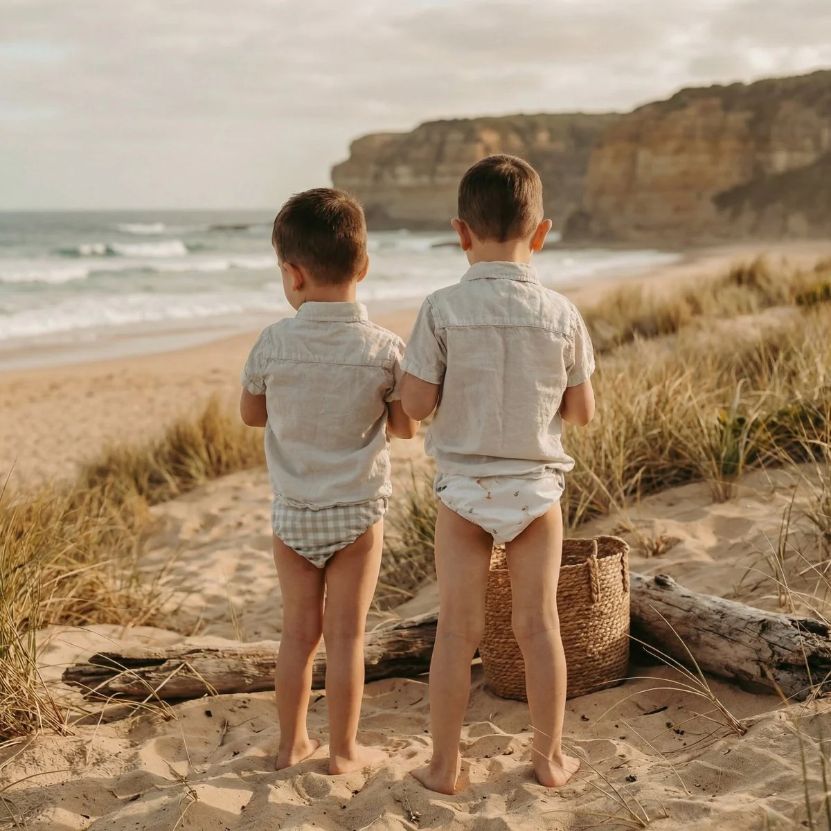 One-Size Reusable Mimi® Swim Nappy | Goose - Image 3