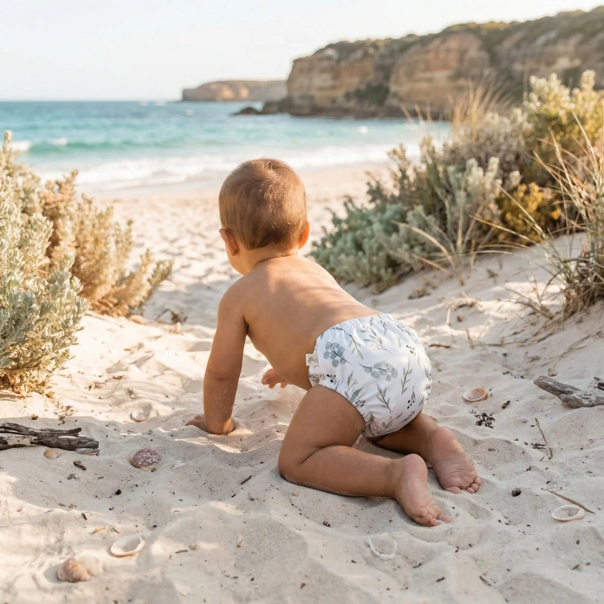 One-Size Reusable Mimi® Swim Nappy | Gum Bum - Image 6