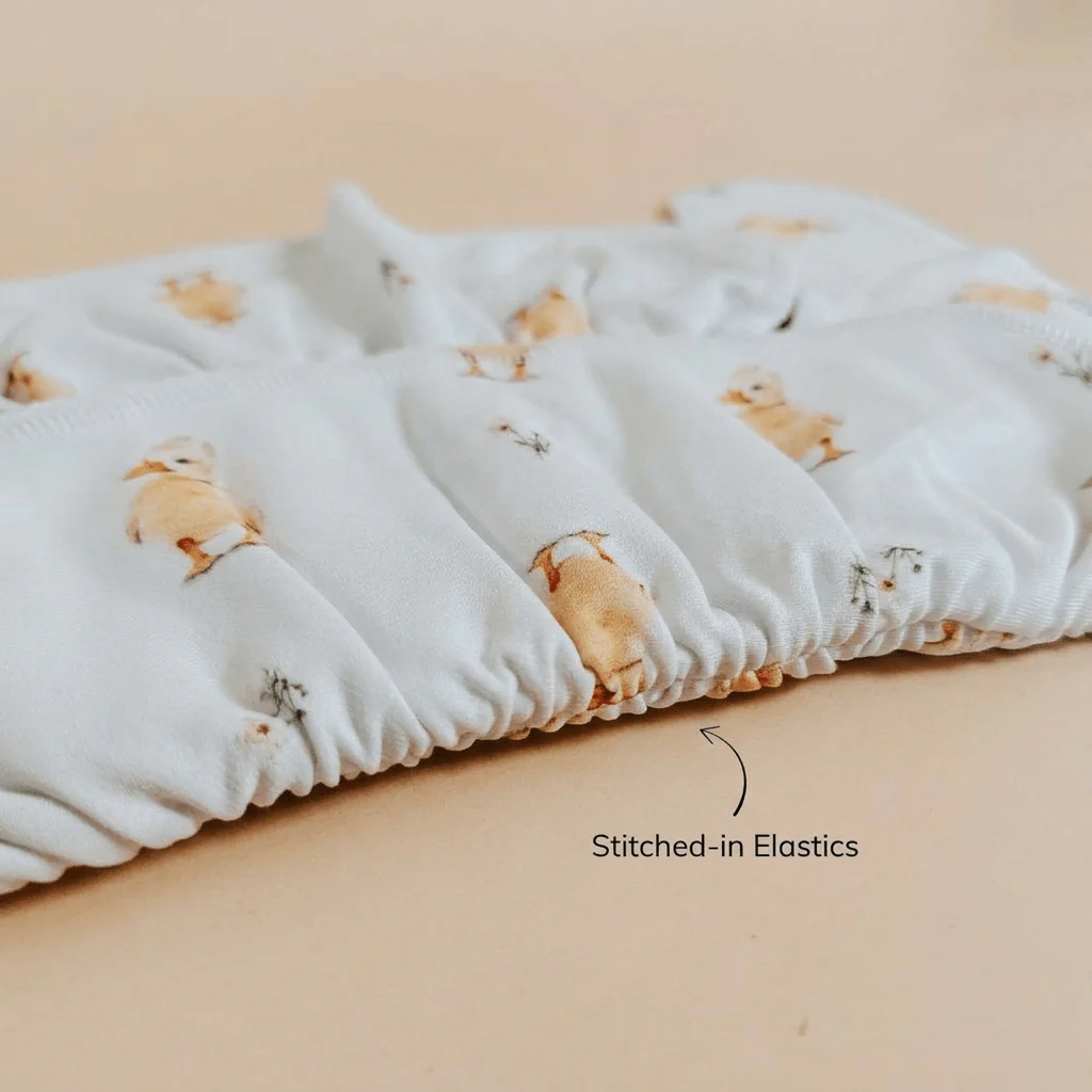 Newborn Stretchy Cotton Preflat | Baby Duck - Image 4