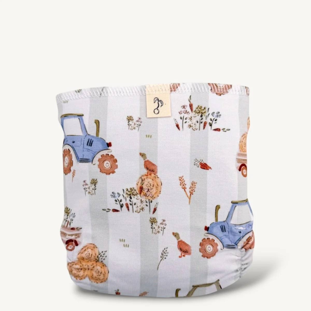 One-Size Stretchy Cotton Preflat | Tractor - Image 2
