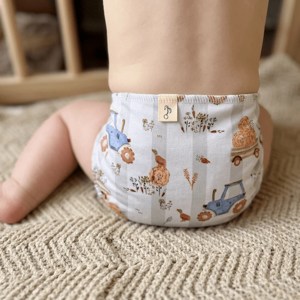 One-Size Stretchy Cotton Preflat | Tractor - Image 3