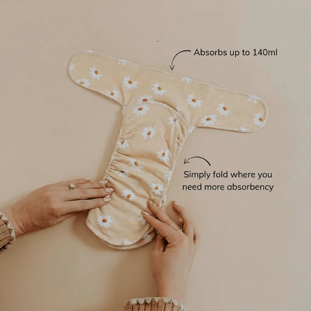 One-Size Stretchy Cotton Preflat | Willow - Image 6