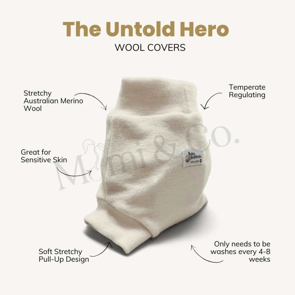Baby Beehinds Wool Cover - Image 3