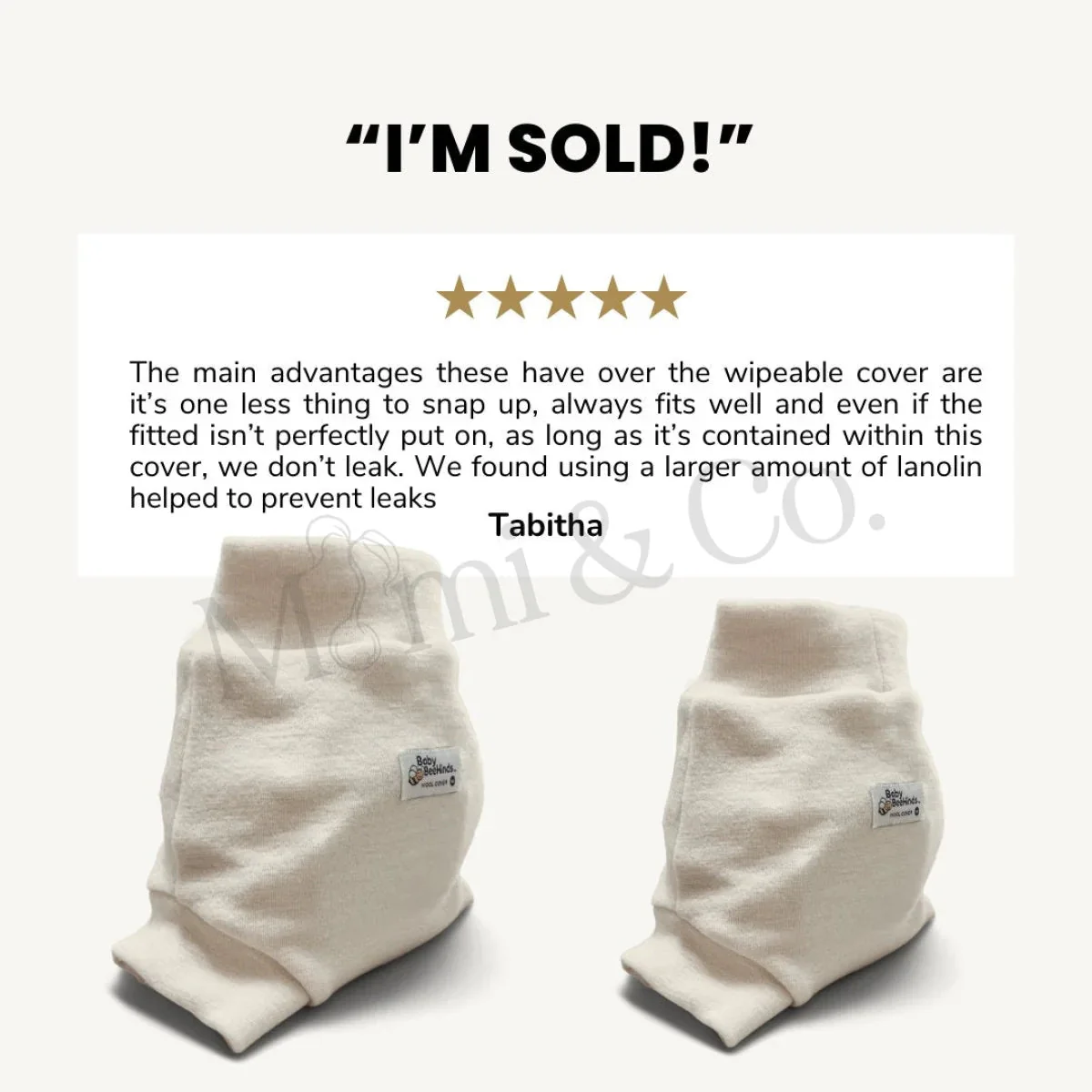 Baby Beehinds Wool Cover - Image 8